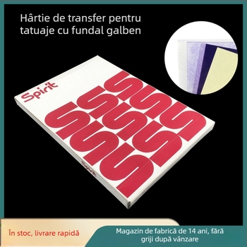 Hârtie de transfer pentru tatuaj 4 în 1 – 1 bucată, 100 foi într-un pachet, Fabricat în China