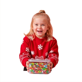 Cutie de depozitare PET pentru hrana de câini și pisici – sigilată, transparentă, pentru uz casnic, 1–2 L