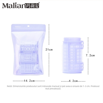 Marianne role autoadezive pentru păr – Material: plastic/rezin, Potrivite pentru toate tipurile de păr