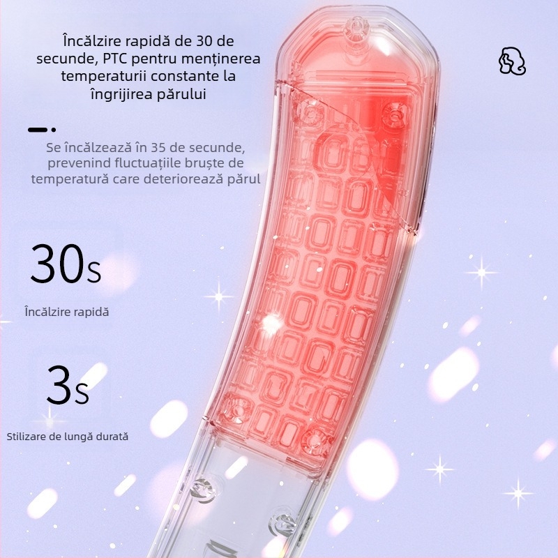 KIMHOME Instrument păr 3 în 1 cu ioni negativi, încălzitor ceramic, alimentare cablu 220V