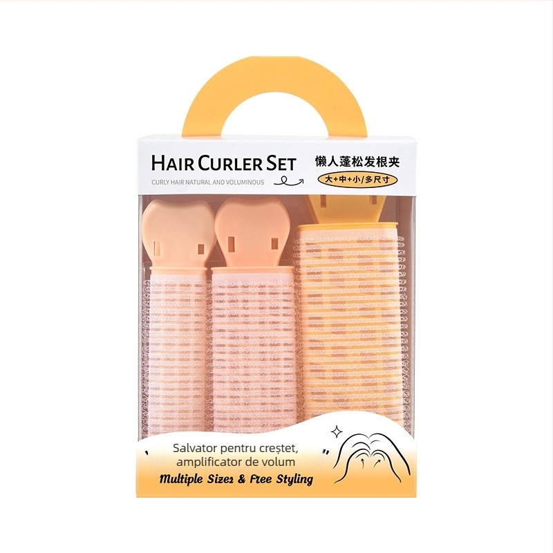 Ondulator Marianne cu set de clips pentru bucle voluminoase, din nylon, modelul 9069