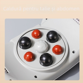 Masaj abdominal cu două capete, complet automat, reîncărcabil, masaj Shiatsu