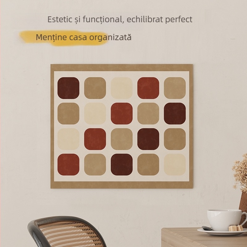 Cortină din poliester pentru ascunderea cutiei de contoare în living, bucătărie sau hol; cortină pentru ușă; fără montaj.