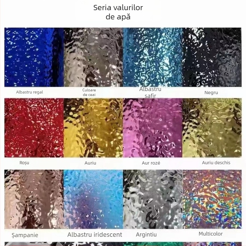 Panou pentru perete din PVC, plat, stil nou chinezesc, indice de izolare fonică 001, conductivitate termică 001