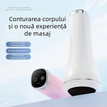 Masajer manual pentru întregul corp, masaj cu vibrații de înaltă frecvență și frământare, alimentare USB, control prin atingere