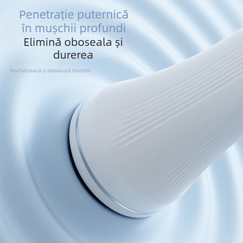 Masajer manual pentru întregul corp, masaj cu vibrații de înaltă frecvență și frământare, alimentare USB, control prin atingere