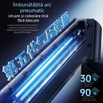 Ke Hao braț suspensie tip ridicare pentru laptop/monitor, M311-j, din oțel laminat la rece, compatibil cu 10–17 inchi și 2–9 kg, greutate 3,7 kg