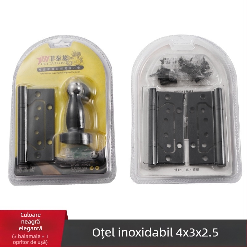 Încuietoare cu mâner pentru uși din lemn, corp din aluminiu aerospațial, design modern minimalist