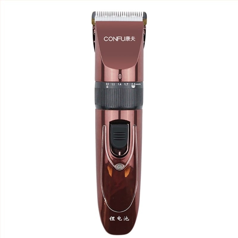 Mașină de tuns T96, reîncărcabilă, lamă ceramică, cap de tăiere detașabil și lavabil, baterie 800–1000mAh, autonomie 1–3h