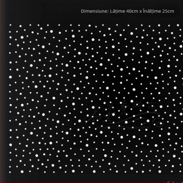 Model cu pietre termice – motiv Gypsophila, design cu fier de călcat cu diamante; potrivit pentru îmbrăcăminte, încălțăminte, pălării, genți, textile de casă.