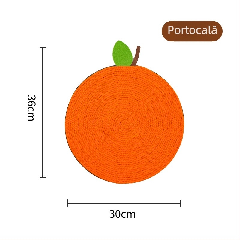 Zgârietor pentru pisici din sisal pentru perete – stil drăguț, rezistent la uzură, economisește spațiul, jucărie pentru pisici