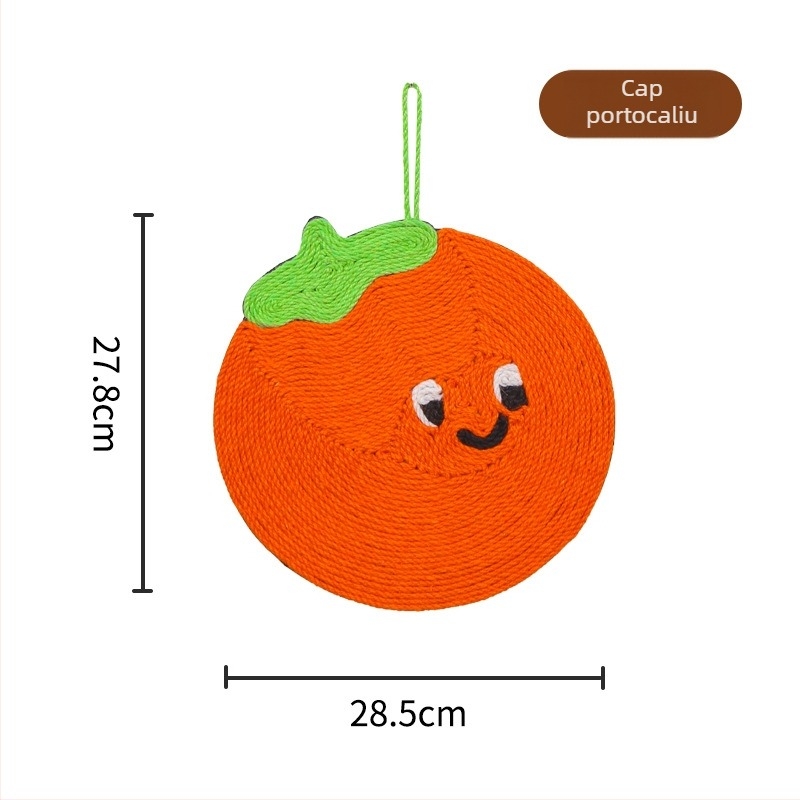 Zgârietor pentru pisici din sisal pentru perete – stil drăguț, rezistent la uzură, economisește spațiul, jucărie pentru pisici