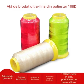 Alice Ață de broderie din poliester 108D/2 pentru cusut, îmbrăcăminte și textile