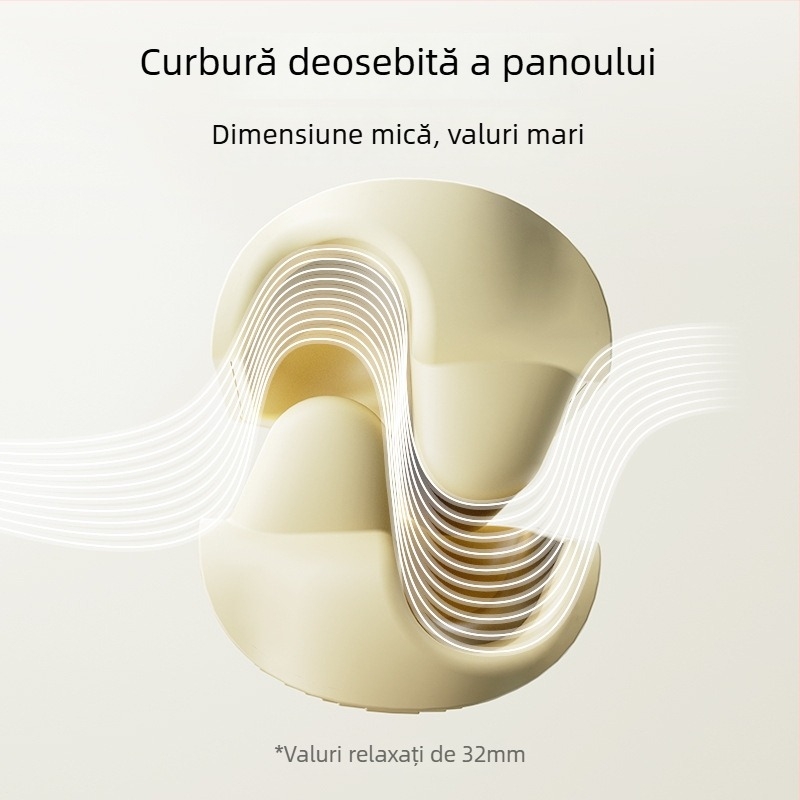 Moriyuki Ondulator de păr pentru rulouri în formă de ou – Ceramică turmalin, 85W, 220V, Sunet cu ioni negativi