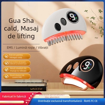 Masajer electric de meridiane L9 – dispozitiv de masaj pentru întregul corp, reîncărcabil, carcasă ABS, 4 viteze, baterie de 500 mAh, control cu buton