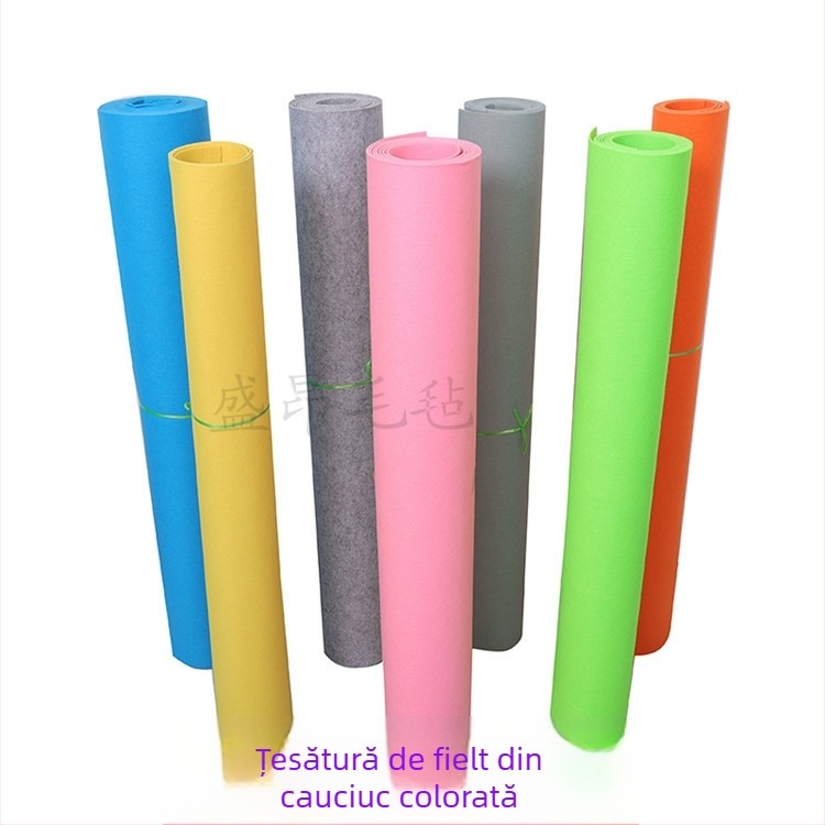 Fâșie din poliester nețesută, 150 g/m², cardată, pentru textile de casă