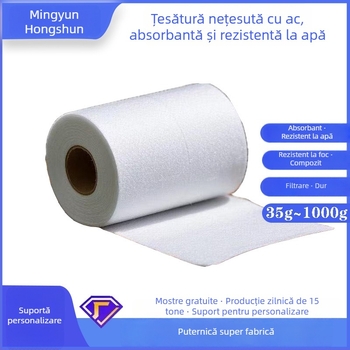 Interior auto: țesătură nețesută cu ac din poliester-viscose, absorbantă la apă, rezistentă la apă și ignifugă, gramaj personalizabil