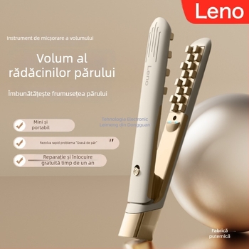 Stilist de păr 3 în 1 pentru uscare, bucle și îndreptare, încălzire ceramică, 15–30W, afișaj temperatură, oprire automată, anti-arzire, ioni negativi