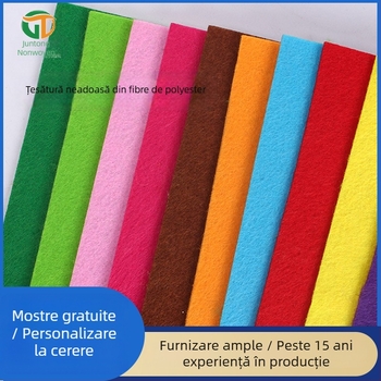 Țesătură nețesută cusută cu ace, fibră de poliester, carding, 100–1000 gsm, aplicații medicale/sanitare și căptușeli pentru îmbrăcăminte