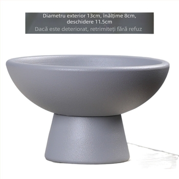 Vas ceramic pentru sferă de mușchi, aranjament floral, plantă hidroponică Narcis — Temperatura optimă de creștere: 1; Iluminare: Neutru; Umiditate: Neutru; Tip plantă: Narcis