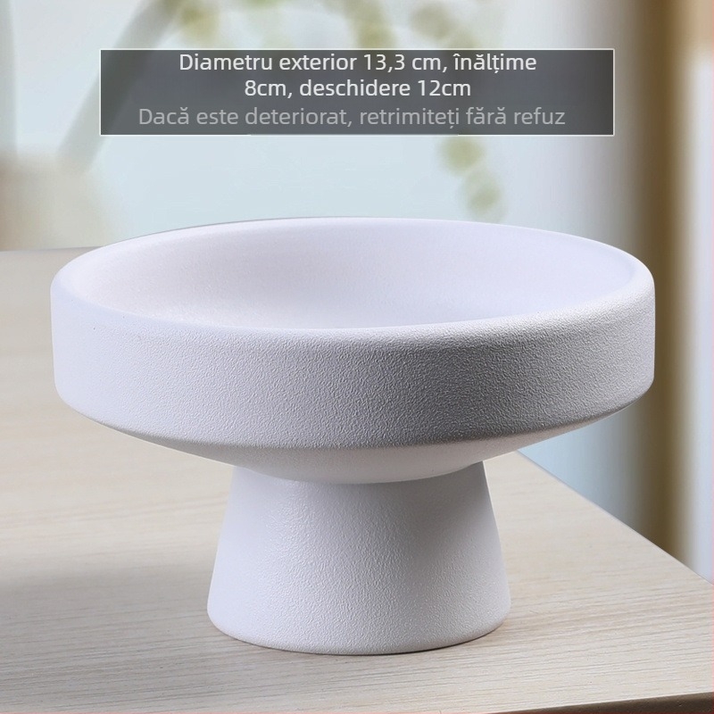 Vas ceramic pentru sferă de mușchi, aranjament floral, plantă hidroponică Narcis — Temperatura optimă de creștere: 1; Iluminare: Neutru; Umiditate: Neutru; Tip plantă: Narcis