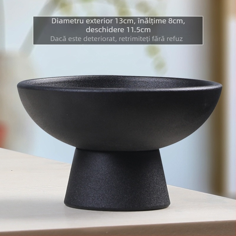 Vas ceramic pentru sferă de mușchi, aranjament floral, plantă hidroponică Narcis — Temperatura optimă de creștere: 1; Iluminare: Neutru; Umiditate: Neutru; Tip plantă: Narcis