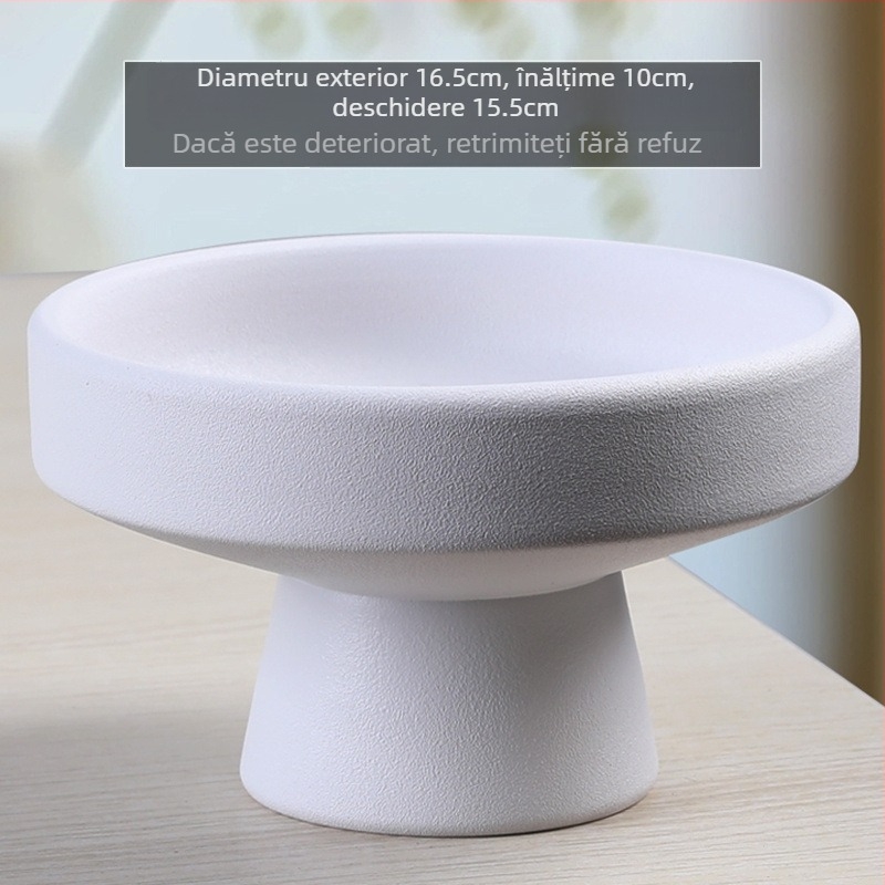 Vas ceramic pentru sferă de mușchi, aranjament floral, plantă hidroponică Narcis — Temperatura optimă de creștere: 1; Iluminare: Neutru; Umiditate: Neutru; Tip plantă: Narcis