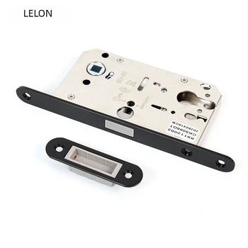 Corp de închidere pentru uși interioare din lemn, încuietoare magnetică silențioasă, oțel inoxidabil, modele RML-39/RML-41, stil modern