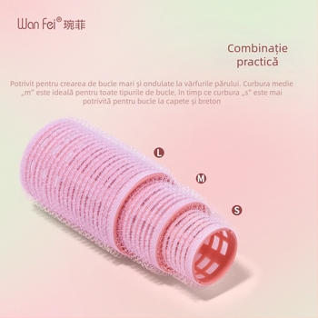 Role autoadezive pentru păr cu breton aerian pentru volum (Tip: Rolă pentru păr autoadeziv; Material: Nailon; Brand: Kawa qier; Importat: Nu; Potrivit pentru: oameni obișnuiți)