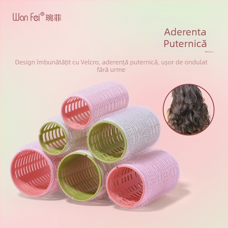 Role autoadezive pentru păr cu breton aerian pentru volum (Tip: Rolă pentru păr autoadeziv; Material: Nailon; Brand: Kawa qier; Importat: Nu; Potrivit pentru: oameni obișnuiți)