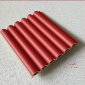 Panou decorativ pentru perete, semicerc din fibră de bambus, stil modern simplu, stil nou chinezesc; montaj disponibil