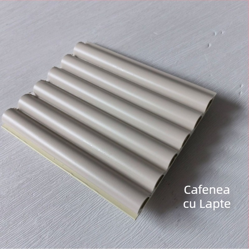 Panou decorativ pentru perete, semicerc din fibră de bambus, stil modern simplu, stil nou chinezesc; montaj disponibil