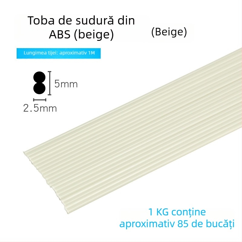 Bețe de sudură din plastic pentru reparații la bara de protecție auto (PP/ABS/PE/PVC/PPR)