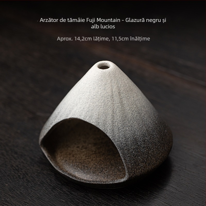 Arzător de tămâie (Material: Ceramic; Glazură colorată; Stil: Japonez; Brand: Conley Ceramics)