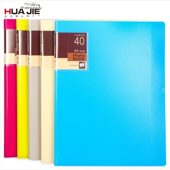 Mapă plastic pentru elevi, model XS40, 40 de pagini, grosime 20, marcă Hua Jie