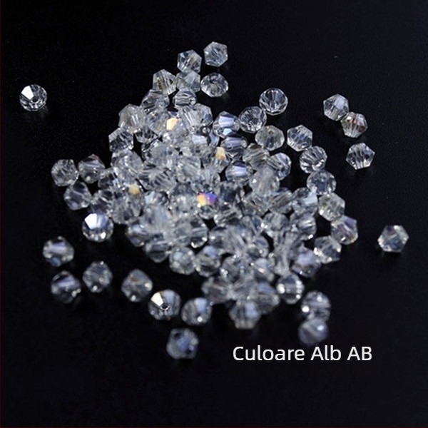 Mărgele libere din sticlă, finisaj glazurat, stil coreean, lustruite, brand Yike Jewelry