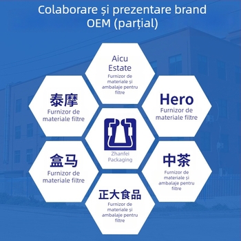 Filtru de cafea cu urechi de agățare, material nețesut, 50 bucăți pe pachet, ambalaj OPP, pentru birou, etichetă privată disponibilă