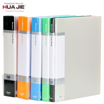 Dosar plastic A4 Hua Jie, Model DB1031-1040 | 10-100 pagini | Grosime 10-55