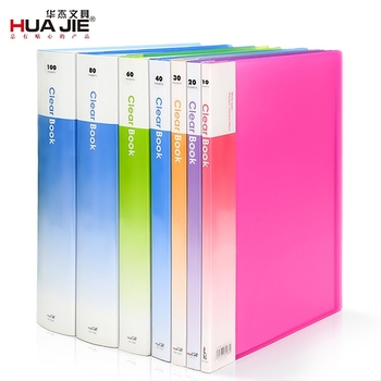 Mapă din plastic transparentă cu buzunare colorate pentru date, model DB1051-DB1060, grosime 50, grosime a materialului 1, logo imprimat