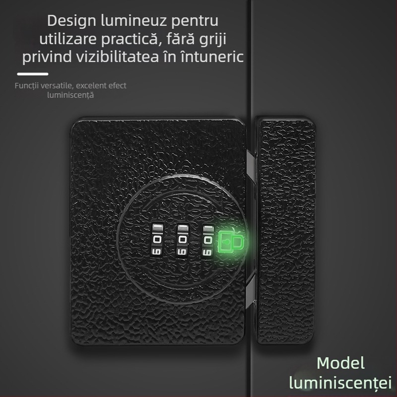 Încuietoare pentru dulap fără găuri, 83-11 combinație, aliaj zinc, Jiadicheng, pentru uși și sertare ale dulapului