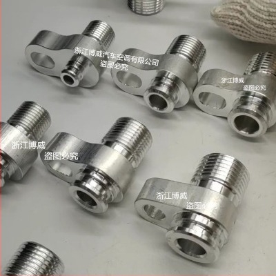 Conector țevi climatizare auto pentru compresor 96, placă de presiune, conector cu filet exterior, Bowie