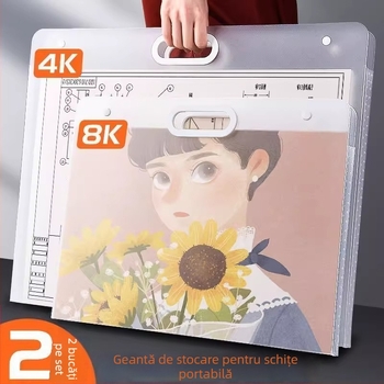 Carte de stocare pentru albumele de artă - portofoliu pentru schițe și desene, brand Friendly, model Smzsnc, material: Altul, grosime: Altul, număr de pagini: Altul