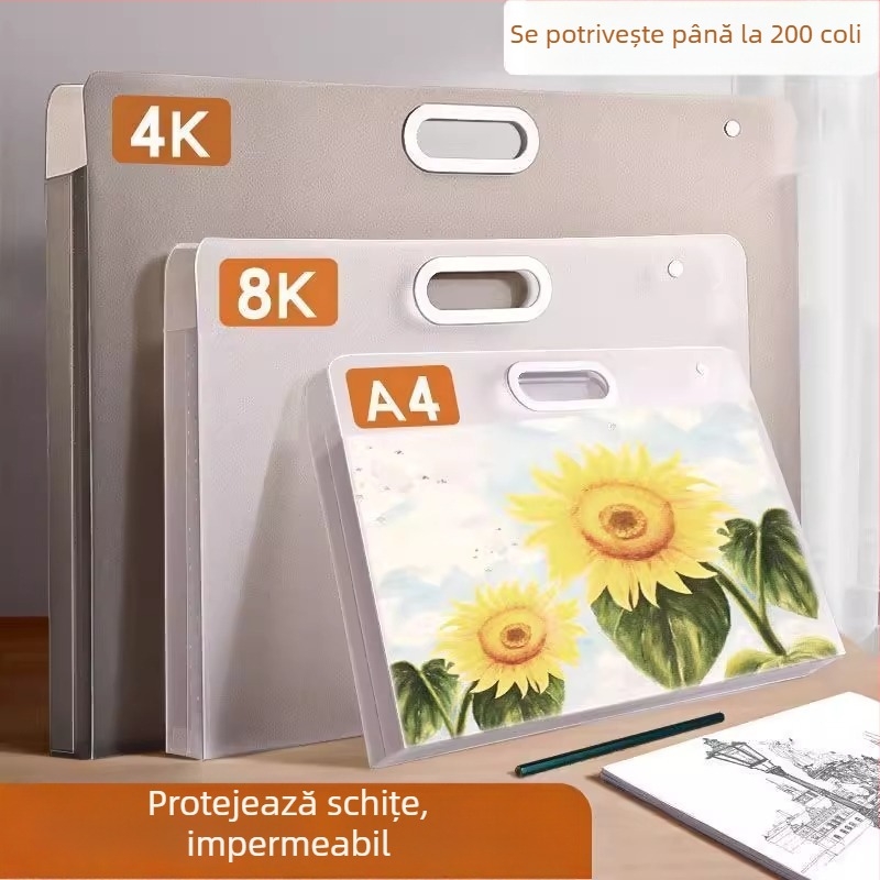 Carte de stocare pentru albumele de artă - portofoliu pentru schițe și desene, brand Friendly, model Smzsnc, material: Altul, grosime: Altul, număr de pagini: Altul