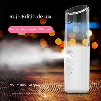 Xinlin abur facial, pulverizare rece pentru hidratare, timp de ceață 61–120 s, 1 treaptă, model: aparat de reumplere a apei