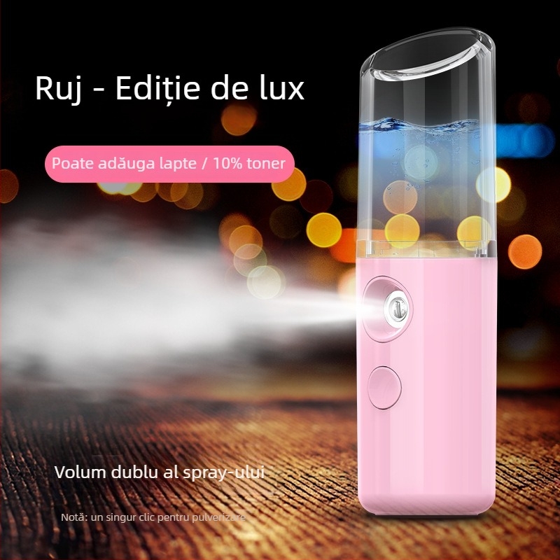 Xinlin abur facial, pulverizare rece pentru hidratare, timp de ceață 61–120 s, 1 treaptă, model: aparat de reumplere a apei