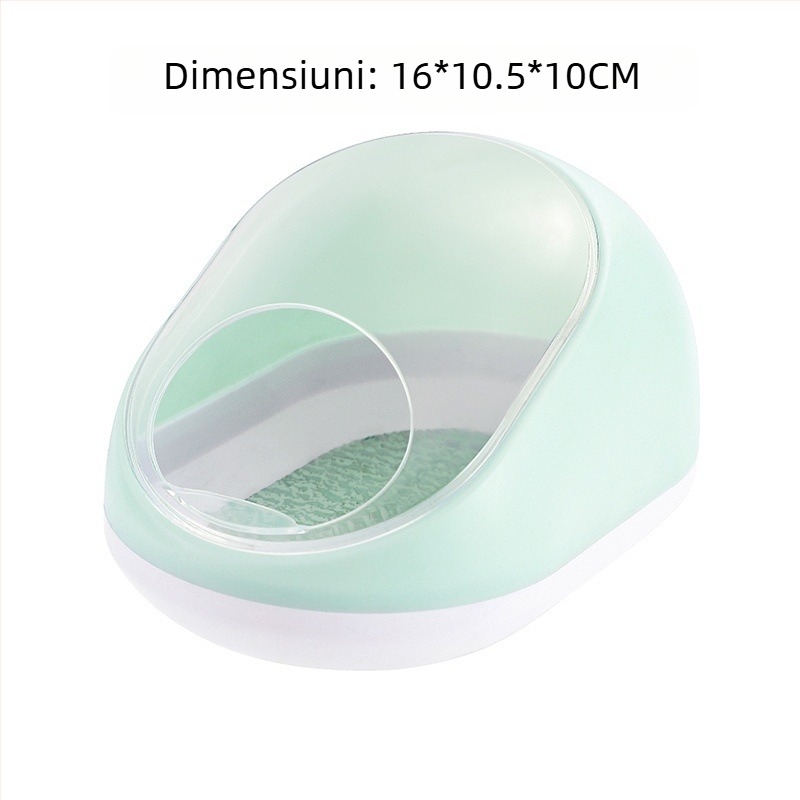 Cadă și adăpost pentru hamster – Material ABS, cuib multifuncțional pentru animale mici