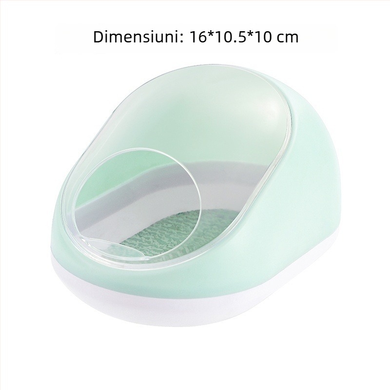 Cadă și adăpost pentru hamster – Material ABS, cuib multifuncțional pentru animale mici