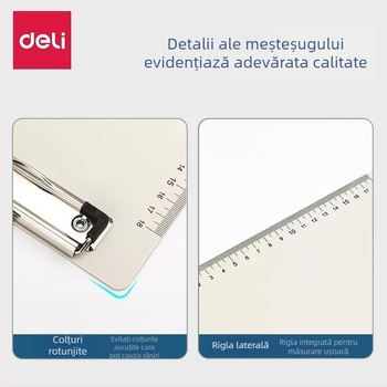 Clipboard pentru documente, material PP, model 9248, fără logo, fără personalizare