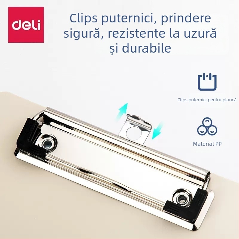 Clipboard pentru documente, material PP, model 9248, fără logo, fără personalizare