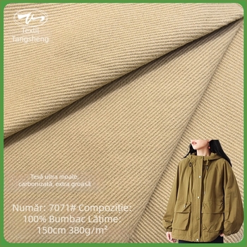 Țesătură pentru pantaloni — 100% bumbac; vopsire; imprimare digitală alb-negru; potrivită pentru toamnă-iarnă (100% bumbac; vopsire; imprimare digitală; alb-negru; toamnă-iarnă)